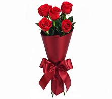 Букет 5 Красных роз Эдлесс Лав в Соль-Илецке