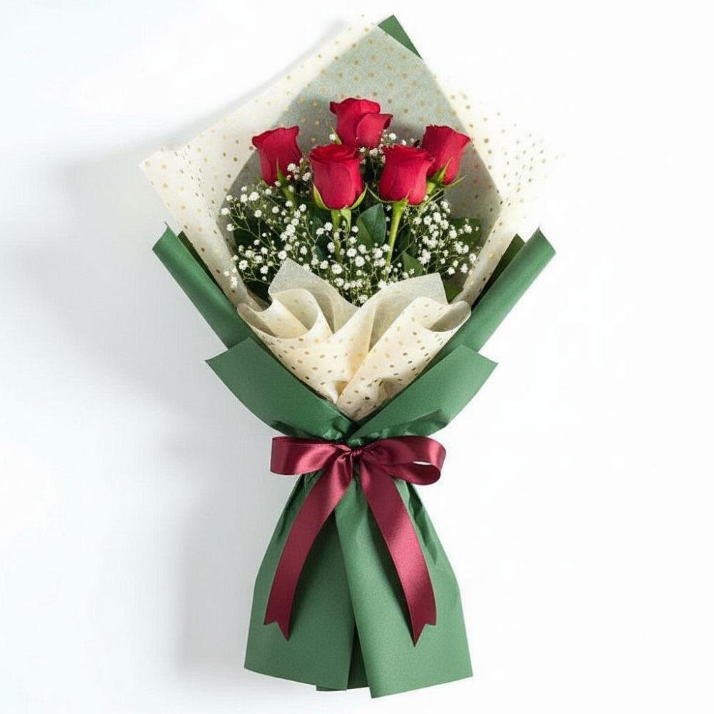 Букет рубиновое очарование в Соль-Илецке Букет цветов из: Розы в Соль-Илецке