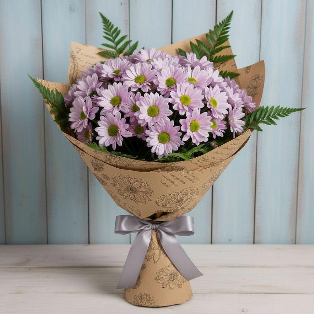 Букет цветов из: Хризантемы в Соль-Илецке