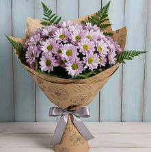 Букет соблазн в Соль-Илецке Букет цветов из:  Хризантемы в Соль-Илецке