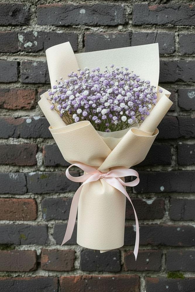 Букет Нежные чувства в Соль-Илецке Букет цветов из: Гипсофила в Соль-Илецке