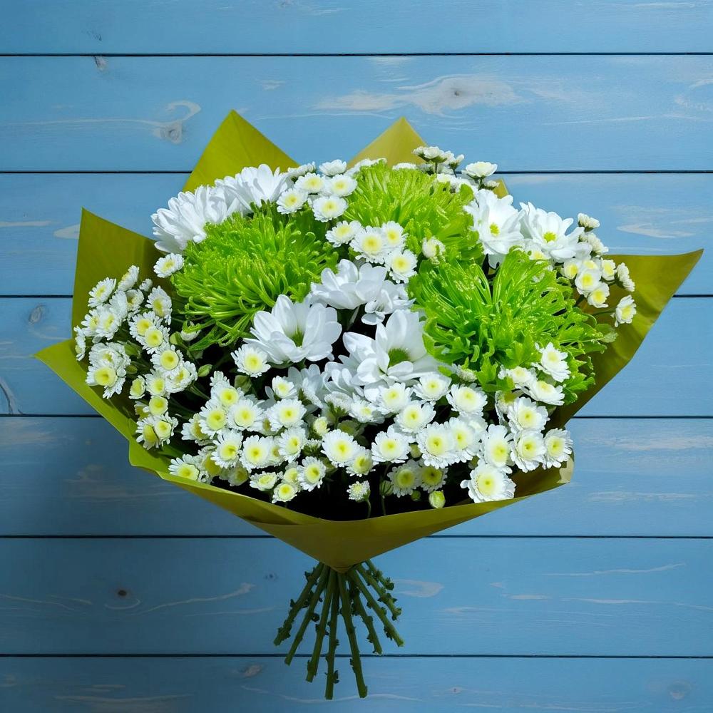 Букет цветов из: Хризантемы в Соль-Илецке