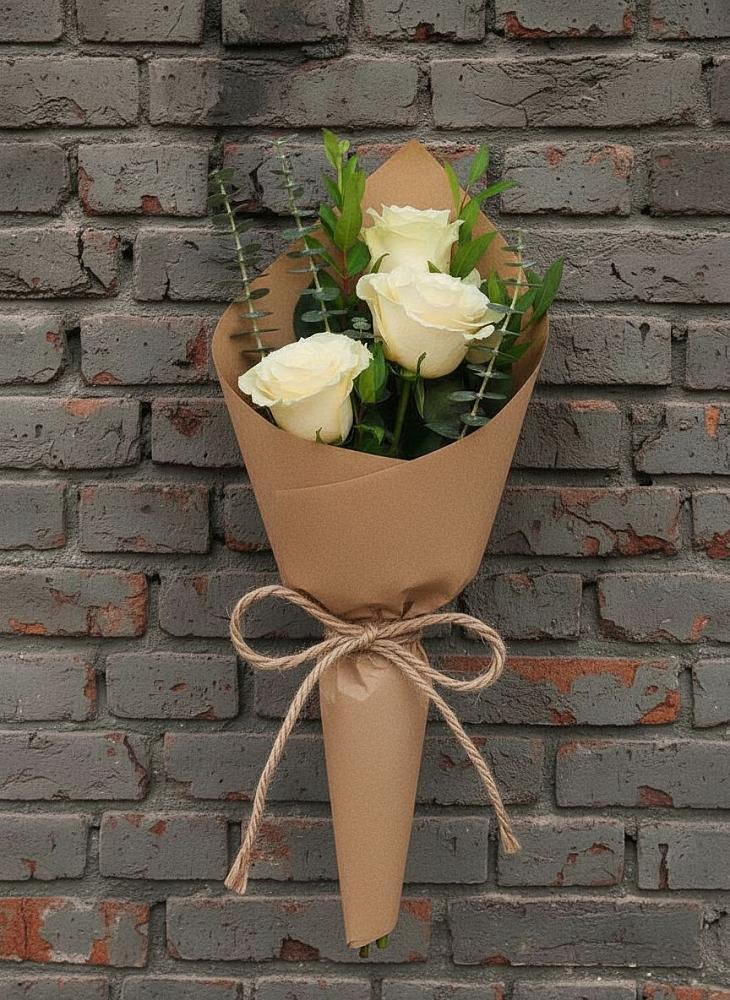 Букет из 3 роз в Соль-Илецке Букет цветов из: Розы в Соль-Илецке