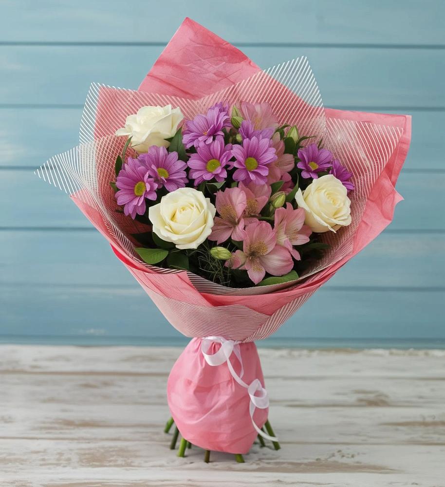 Букет цветов из: Герберы в Соль-Илецке