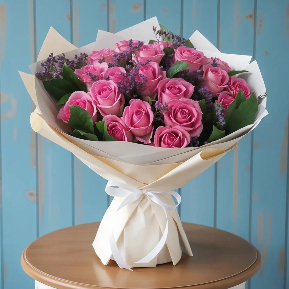 Букет цветов из: Розы в Соль-Илецке