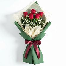 Букет рубиновое очарование в Соль-Илецке Букет цветов из:  Розы в Соль-Илецке