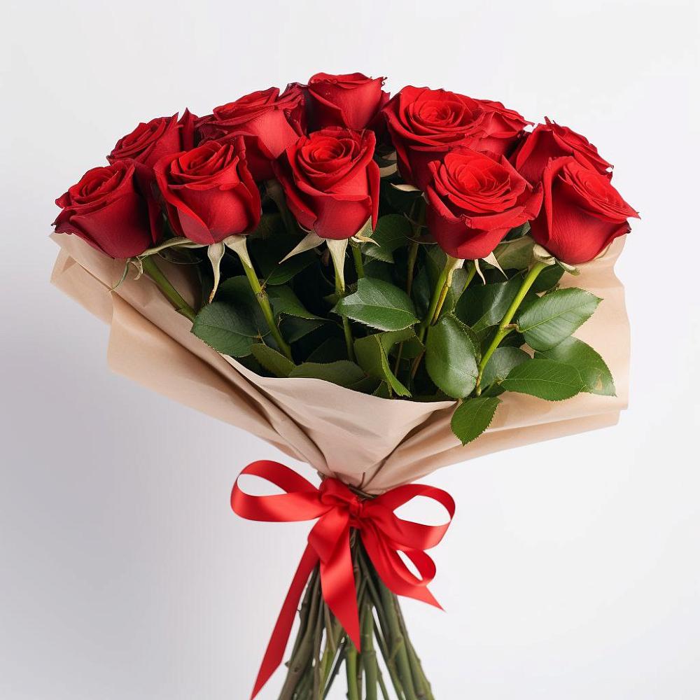 11 Красных роз Эдлесс Лав в Соль-Илецке Букет 11 Красных роз Эдлесс Лав в Соль-Илецке